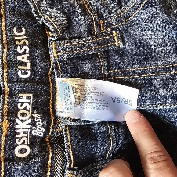 OshKosh B'gosh ☆NW☆ Blue Bootcut Jeans Classic Style - Picture 3 of 3